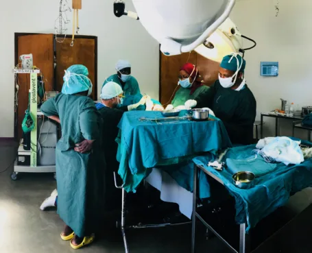 Haydom Tanzania, operatie
