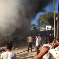 De brand in vluchtelingekamp Moria